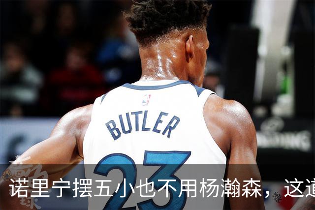 诺里宁摆五小也不用杨瀚森，这道用人门槛为何跨不过？
